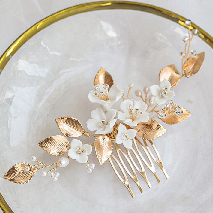 Elegant Romantic Ladies Headpieces Pearl