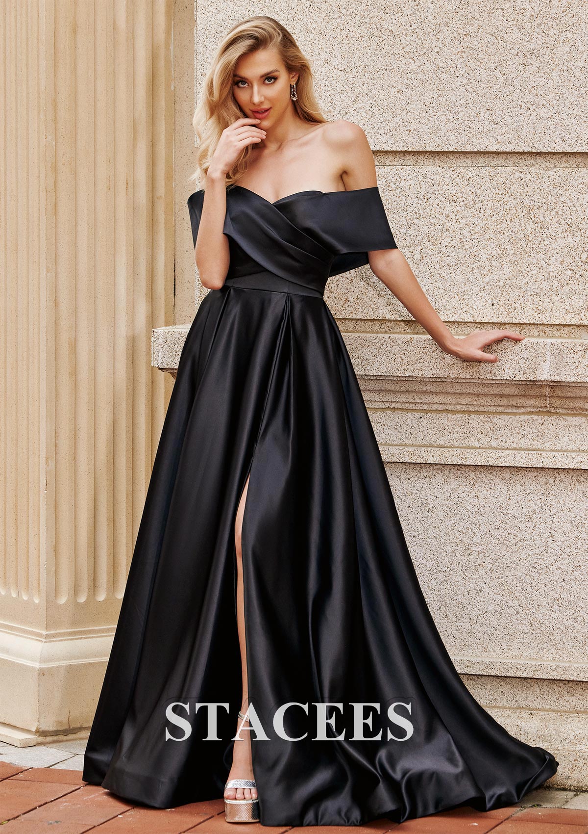 short dress with train prom Prom Dress Style #17667
