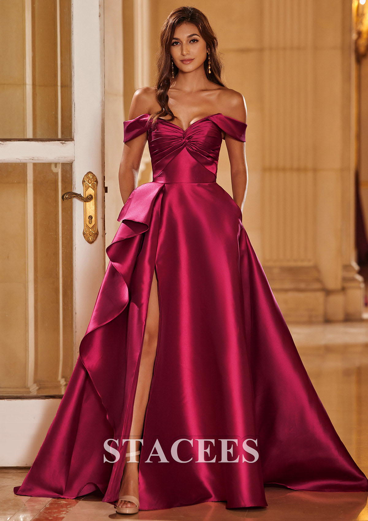 mikado prom dress Mori Lee 49315 - Long Mikado Ballgown Dress