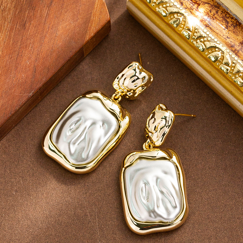 Elegant Pearl Earrings with S925 Silver Posts