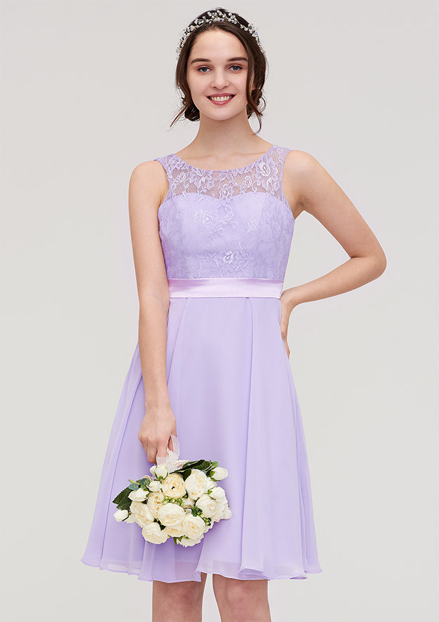 lilac junior bridesmaid dresses Dessy Collection Junior Bridesmaid Jr533 In Rose & Lilac Haze