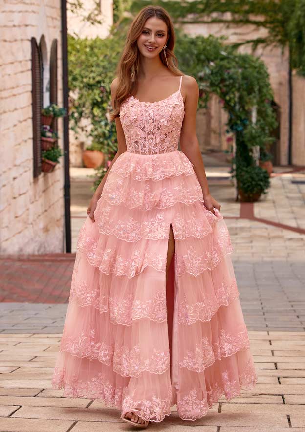 floral embroidered lace dress Garden Lace Maxi Dress (Women) (FINAL SALE)