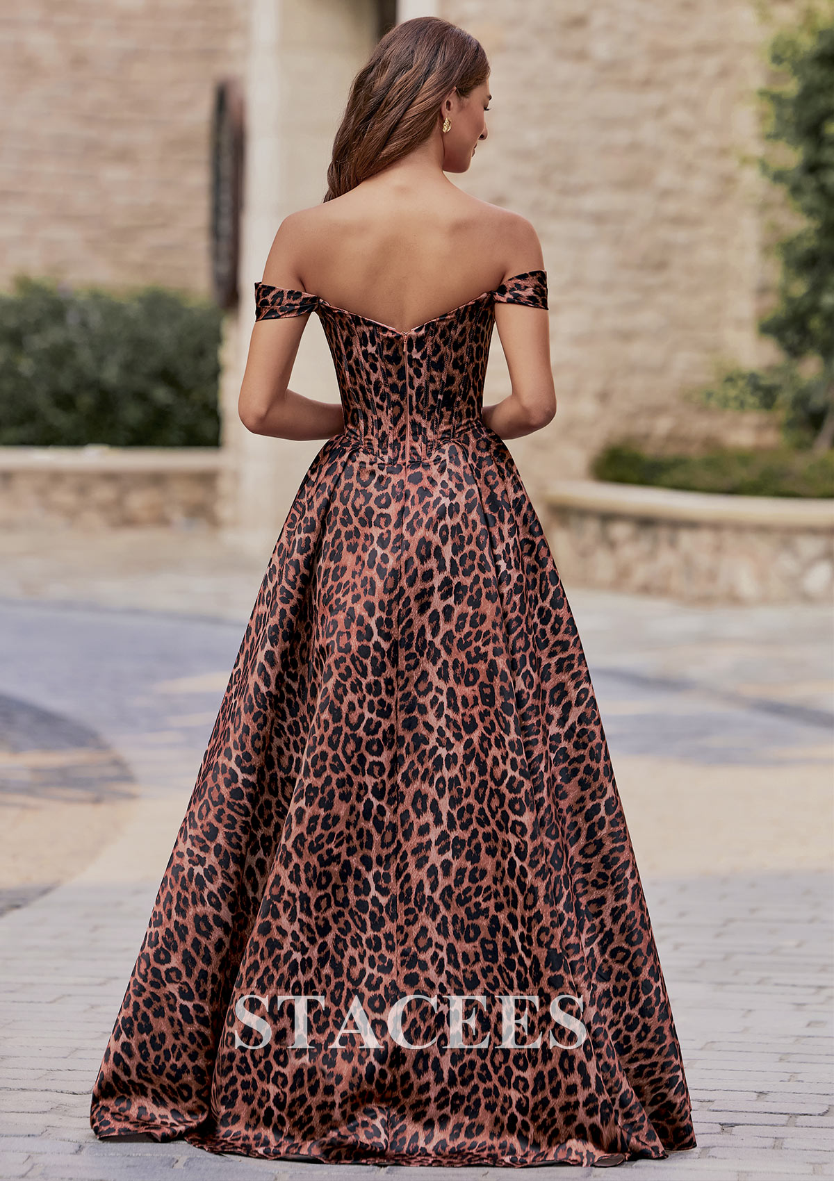 leopard satin dress Print Silk Slip Dress, Midi Nightgown, Bridal Lingerie Angelina Leopard Print Satin Mermaid