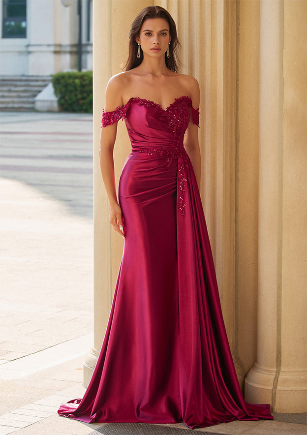 fitted corset off the shoulder formal prom dress reviews Fitted Corset Off the Shoulder Formal Prom Dress